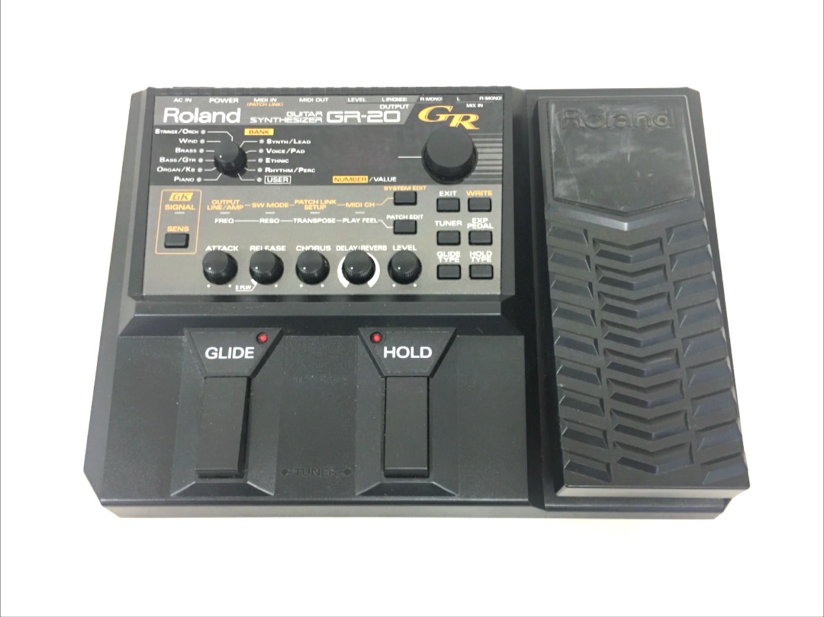 東京都江東区のお客様より中古ギターシンセ「Roland GR-20」を買取させ